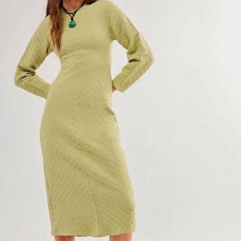 Free People Gabby Sweater Dress Medium